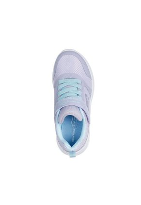 Tenis Skechers Niña Microspec Max Advance Velcro Lila Azul