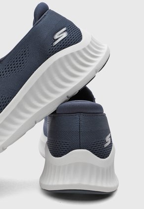 Tenis Walking SKECHERS Go Walk Now - Manny Azul
