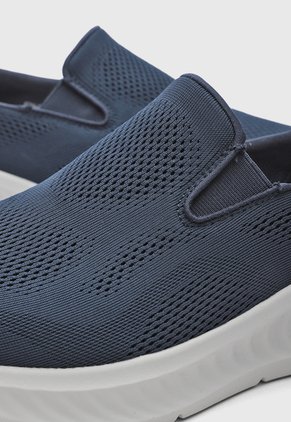 Tenis Walking SKECHERS Go Walk Now - Manny Azul