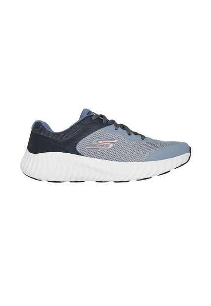 Tenis Skechers Hombre Go Run Now Goga Mat Gris Claro