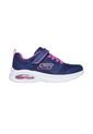 Tenis Skechers Niña Microspec Max Advance Velcro Azul Fucsia de Skechers