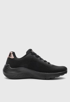 Tenis Lifestyle SKECHERS Bobs Squad Waves - Current Look Negro