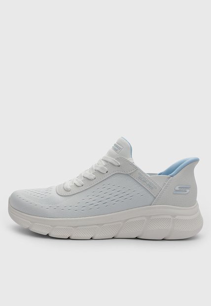 Tenis Lifestyle Skechers Bobs Flex Celeste