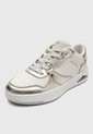 Tenis Lifestyle SKECHERS Uno Ctl Luxe Beige Dorado de Skechers