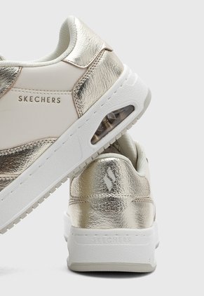 Tenis Lifestyle SKECHERS Uno Ctl Luxe Beige Dorado