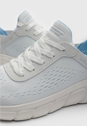Tenis Lifestyle Skechers Bobs Flex Celeste