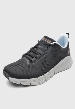 Tenis Lifestyle SKECHERS Bobs B Flex 2.0 - Feeling It Negro
