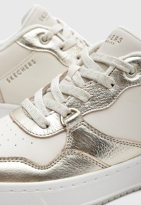 Tenis Lifestyle SKECHERS Uno Ctl Luxe Beige Dorado