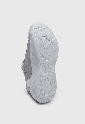 Tenis Lifestyle Skechers Eternal Heart Lights Gris