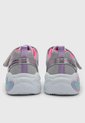 Tenis Lifestyle Skechers Eternal Heart Lights Gris de Skechers