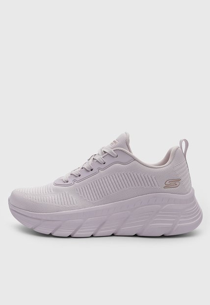 Tenis Lifestyle Skechers Bobs Flex  Lila
