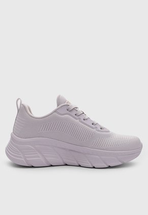 Tenis Lifestyle Skechers Bobs Flex  Lila