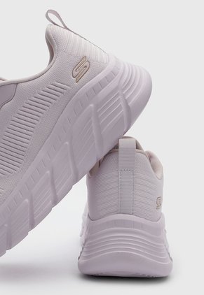 Tenis Lifestyle Skechers Bobs Flex  Lila