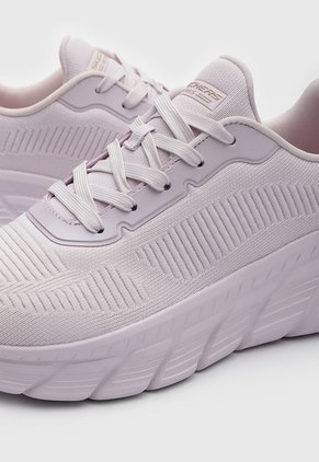 Tenis Lifestyle Skechers Bobs Flex  Lila