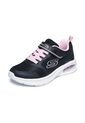 Tenis Skechers Niña Microspec Max Advance Velcro Negro Rosa de Skechers