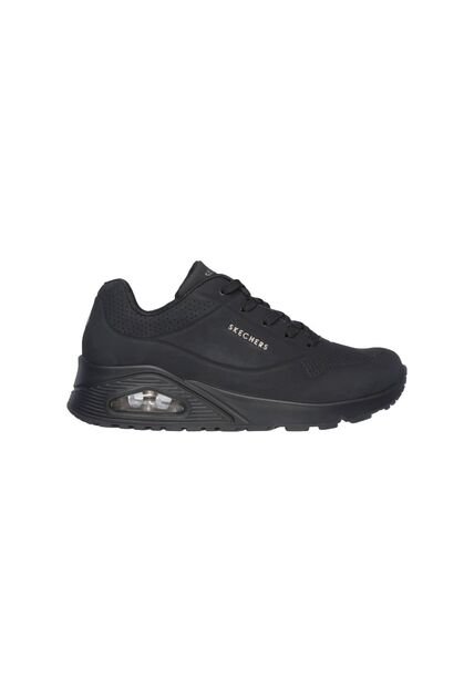 Tenis Skechers Mujer Uno Memory Foam Negro