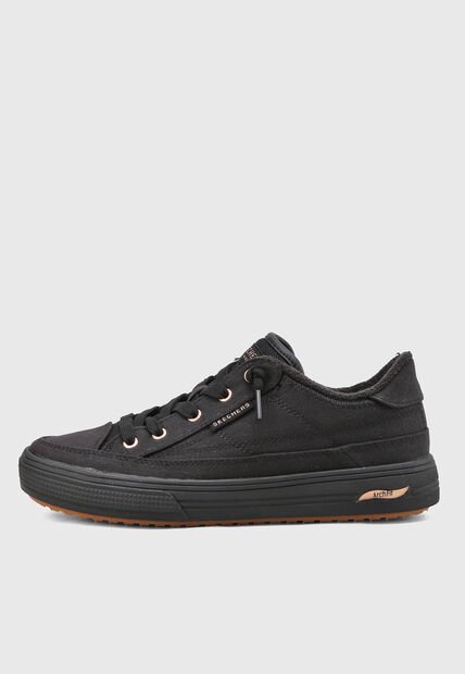 Tenis Lifestyle Negro-Marrón SKECHERS Arch Fit Arcade