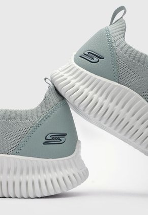 Tenis SKECHERS Bobs Geo Lite - Divine Look Verde