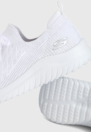 Tenis Training Blanco Skechers Ultra Flex 2.0 - Glimmer Sky