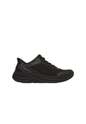 Tenis Skechers  Mujer Slip-Ins Fly Knit Bungee  - Negro Skechers