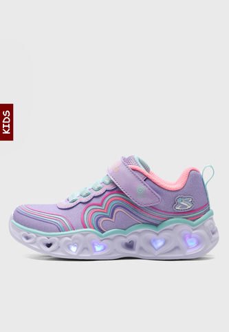 Tenis Skechers Heart Lights Retro Multicolor Skechers