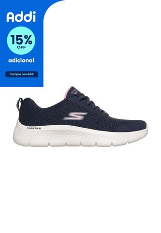 TENIS SKECHERS MUJER 125527NVY GO WALK FL Talla 7 Skechers