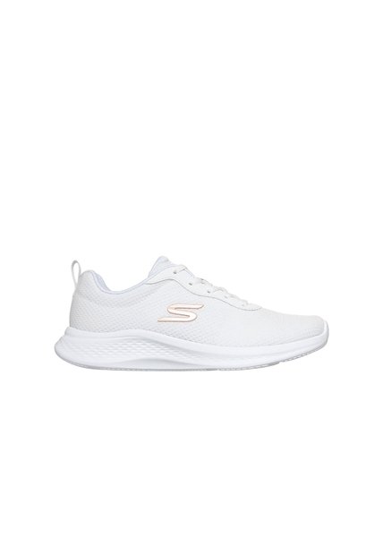 Tenis Skechers  Mujer Breathable Monomesh Lace  - Blanco