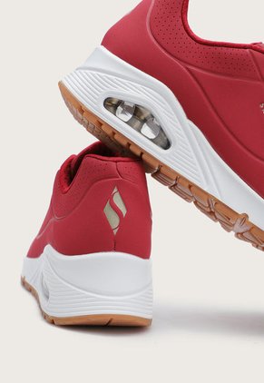 Tenis Skechers Uno - Stand on Air Rojo - Vino
