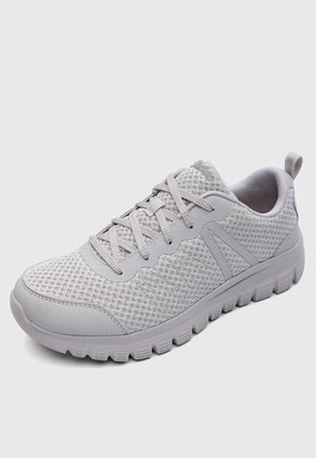 Tenis SKECHERS Graceful Gris