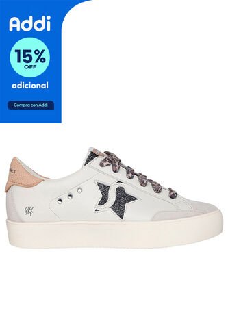 TENIS SKECHERS MUJER 185347NTMT STRAND ST Talla 5.5 Skechers