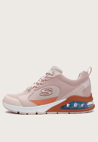 Tenis Lifestyle Rosa-Terracota-Blanco Skechers Uno 2 Skechers