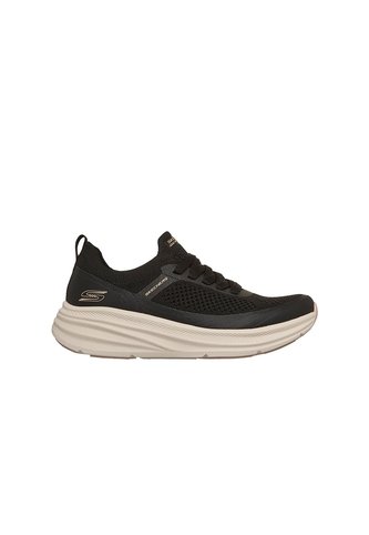 Tenis Skechers  Mujer Laced Engineered Knit W/  - Negro Skechers