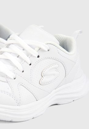 Tenis Lifestyle Blanco Skechers Kids Glimmer Kicks