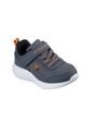 Tenis Skechers Niño Bounder Con Velcro Gris Oscuro de Skechers
