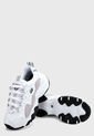 Tenis Lifestyle Blanco-Gris-Negro Skechers D lite de Skechers