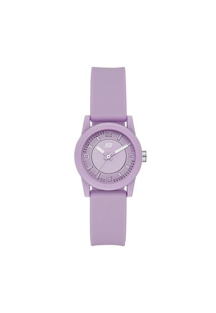 Relojes Skechers Mujer. Silicona Púrpura SR6214