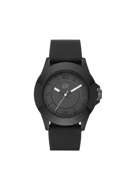 Relojes Skechers Mujer. Silicona Negro SR6024