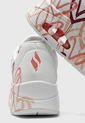 Tenis Lifestyle Blanco-Rosa-Coral Skechers Street Uno - Spread the Love de Skechers