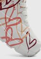 Tenis Lifestyle Blanco-Rosa-Coral Skechers Street Uno - Spread the Love de Skechers