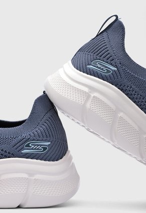 Tenis SKECHERS Bobs B Flex - Frigid Edge Azul