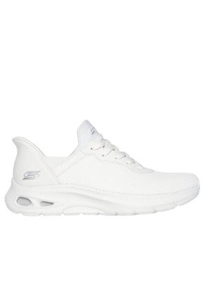 Tenis Skechers Slip Ins Bobs Para Mujer Color Blanco