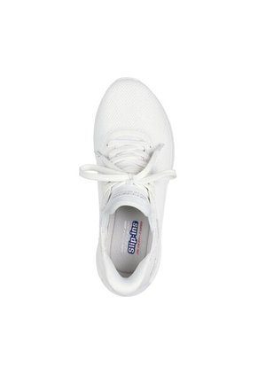 Tenis Skechers Slip Ins Bobs Para Mujer Color Blanco