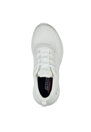Tenis Blanco Skechers Bobs Sport Squad Tough Talk 32504/WHT Femenino
