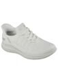 Tenis Skechers Slip-Ins Hands Free GeoLite Divine Pace Mujer Blanco de Skechers