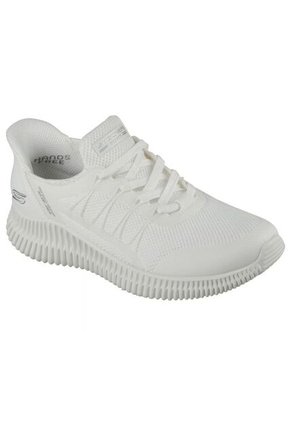 Tenis Skechers Slip-Ins Hands Free GeoLite Divine Pace Mujer Blanco
