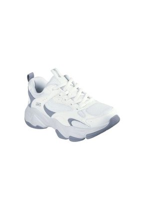 Tenis Skechers BOBS Sport Para Mujer Memory Foam Color Blanco