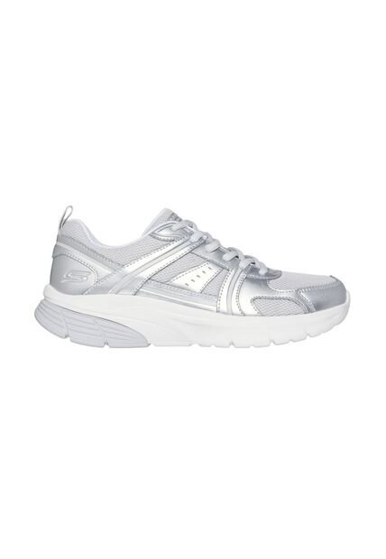 Tenis Skechers BOBS Sport Para Mujer Vamos Gris Plata