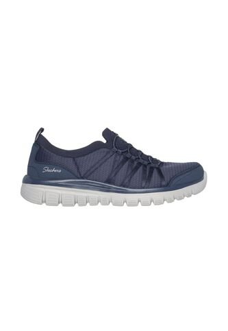 Tenis Skechers Active Para Mujer Graceful Slip-On Azul Skechers