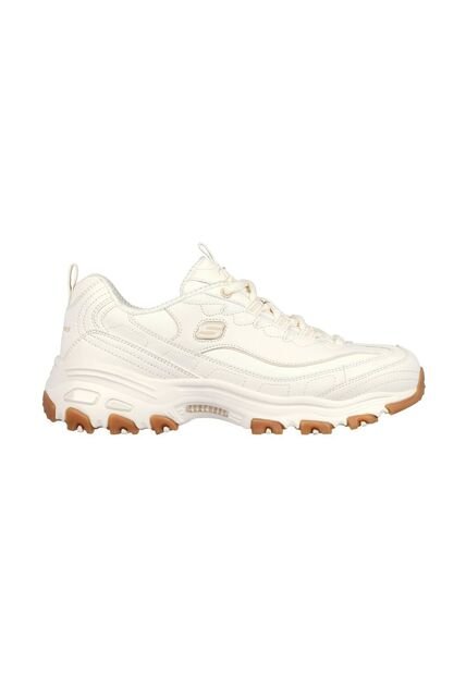 Tenis Skechers Sport Para Mujer D'Lites Memory Foam Blanco
