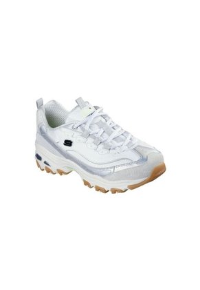 Tenis Skechers Sport Mujer D'Lites Air-Cooled MF Blanco